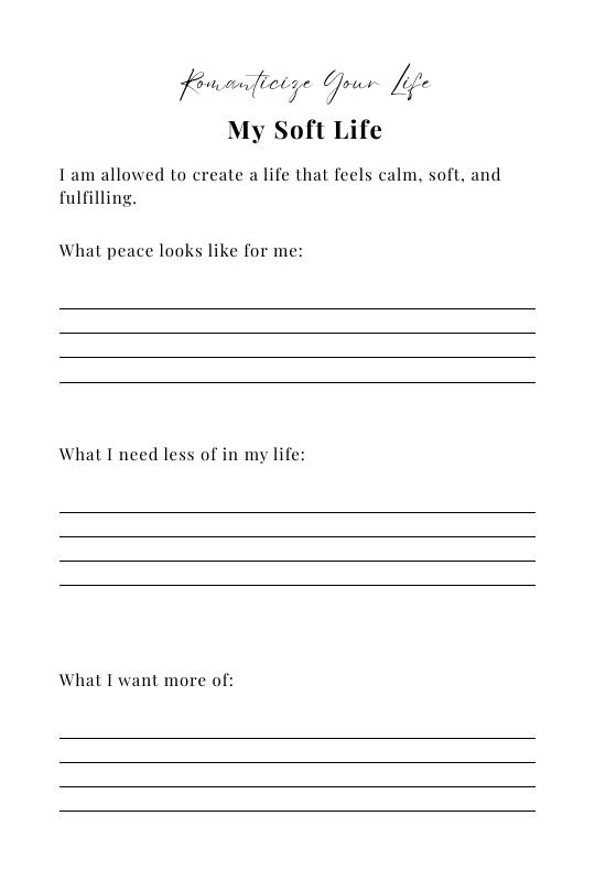 Bloom My Soft Life guided interior page